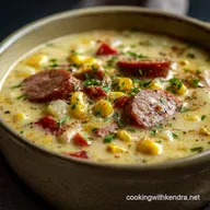 Proper Comfort Creamy Smoked Sausage Corn Chowder Recipe