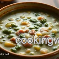 Hearty Southern Turnip Green Soup with Ham & Garlic &ndash; Family Favorite