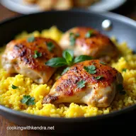 Foolproof Oven Baked Chicken and Rice with Saffron