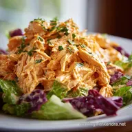 Buffalo Chicken Salad: High-Protein, Creamy, and Healthy Recipe
