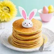 Hoppy Easter My Easy Bunny Pancakes Recipe