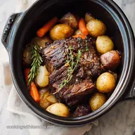 Instant Pot Pot Roast for 6 Servings with Tender Beef