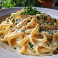 Italian Dish with White Sauce and Garlic in 25 Minutes