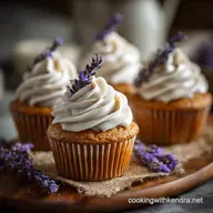 Luxurious Lavender Cupcakes with Vanilla Bean Frosting Recipe