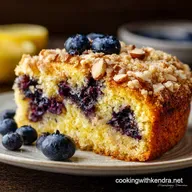 Best Blueberry Cake Recipe Moist Lemon Buckle with Almond Streusel