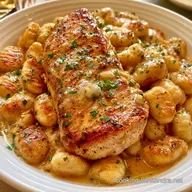 One Pan Lemon Garlic Chicken Gnocchi in 30 Minutes