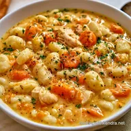 Lemon Parmesan Gnocchi Soup: Creamy