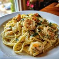 Best Creamy Cajun Shrimp Crab Pasta with Louisiana Style Linguine