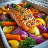 Maple Salmon and Veggies: One-Pot Recipe