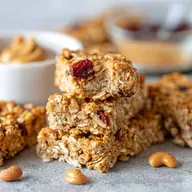 Microwave Chewy Peanut Butter Granola Bars Quick NoBake Recipe