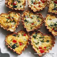 Mini Quiche Hearts St Patrick's Day Appetizers in 45 Minutes
