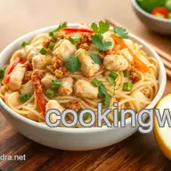 Delicious Mix Asian Chicken Salad with Crunchy Noodles: My Favorite Easy Lunch