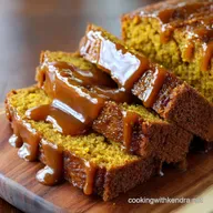 ExtraMoist Pumpkin Bread with Brown Sugar Glaze Autumn Classic