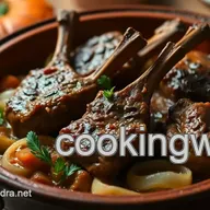 Succulent Lamb Chops Cooked in a Tajine: A Moroccan Delight