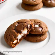 Thick Nutella Marshmallow Cookies with My Gooey Secret