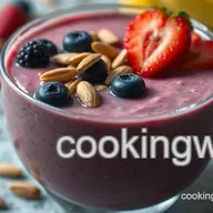 The Best Nuts and Berries Drink: Creamy, Nutty & Berry-Packed Smoothie