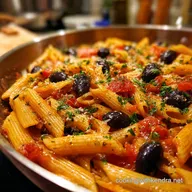 Mediterranean Pasta One Pot Recipe for 4 Servings
