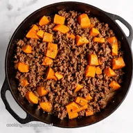 OnePan Ground Beef Sweet Potato Skillet Weeknight Winner