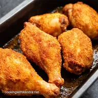 Oven Baked Fried Chicken Legs Crispy Easy Healthier