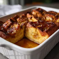 French Toast Casserole: Overnight Spiced Brioche Bake