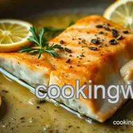 Pan-Seared Faroe Island Salmon with Lemon Herb Butter - A Flavorful Delight