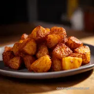 Easy Tapas at Home Recipes: Patatas Bravas (Spanish Fried Potatoes)