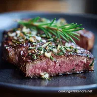 Easy Garlic Herb Entrec&ocirc;te: Restaurant Steak at Home!
