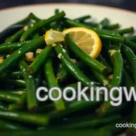Perfect steam green beans: Crisp & Easy Lemon Zest Magic