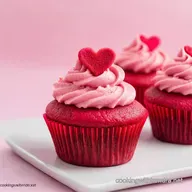 Pink Velvet Cupcakes A Valentines My Scrumptious Valentine Treats