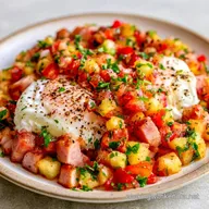Poached Eggs Turkey Salsa