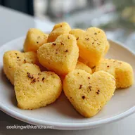 Polenta Bites: Heart-Shaped Appetizers Ready in 1 Hour