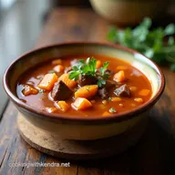 The Ultimate Old Fashioned Vegetable Beef Soup Proper Comfort Food