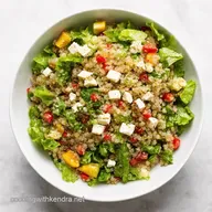 ProteinPacked Greek Quinoa Salad My Sunshine Lunch