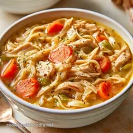 Quick and Easy Chicken Noodle Soup for 8