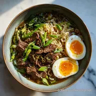 Beef Ramen Noodles in 15 Minutes