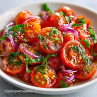 Quick Tomato Basil Salad in 10 Minutes