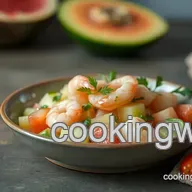 Discover My Refreshing Cooked Shrimp Melon Salad Recipe &ndash; A Summer Must-Try!