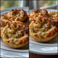 Reuben Puff Pastry Pinwheels: Crispy Rolls