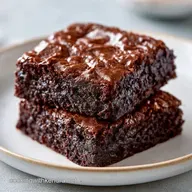 Zucchini Brownies with Cocoa Powder