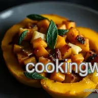 Roasted Sweet Dumpling Squash with Brown Butter Sage - Easy!