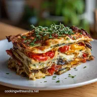 Roasted Vegetable Lasagna: Rich and Creamy