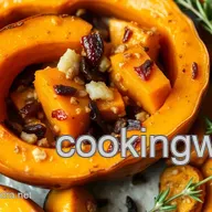 Roasting Sweetmeat Squash with Maple Magic