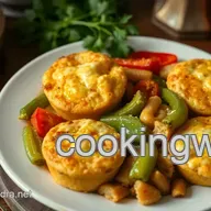 Ultimate Saut&eacute;ed Peppers & Cheesy Muffins Delight: A Cozy Brunch Recipe