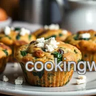 Delicious Breakfast Ideas: Savory Spinach and Feta Muffins to Start Your Day