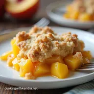 The Best Easy Peach Cobbler Recipe Fluffy Topping