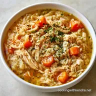 Slow Cooker Chicken and Rice Soup: Fluffy