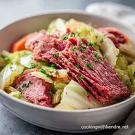 Corned Beef and Cabbage with Stout for 8 Servings