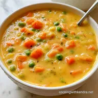 Homemade Slow Cooker Creamy Vegetable Soup