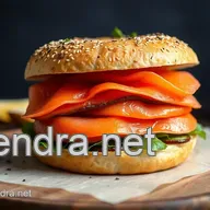 Smoked Salmon Bagel Stack: The Full Monty!