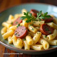 Savory Smoked Sausage Cajun Alfredo Recipe Spicy Creamy Pasta